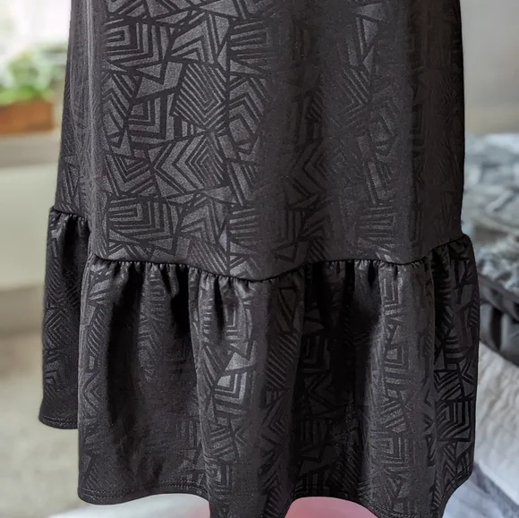 A- Line Drop Waist Tank Mini Dress - Picture 3 of 6